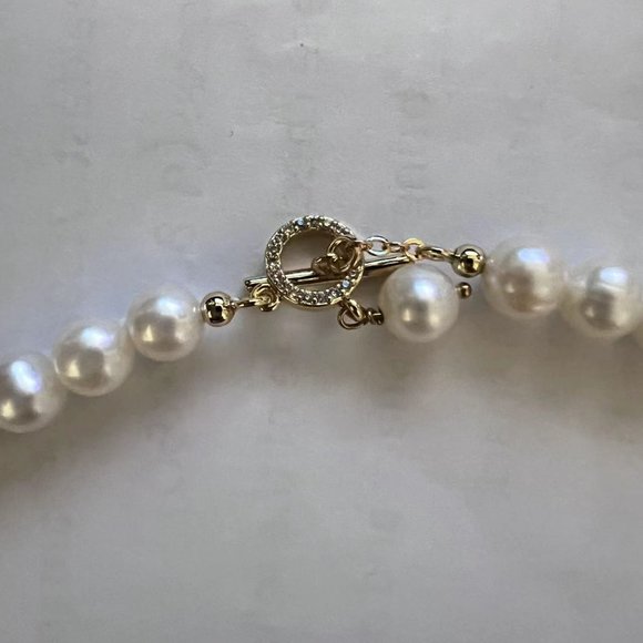 Natural pearl full bead necklace - Picture 5 of 5